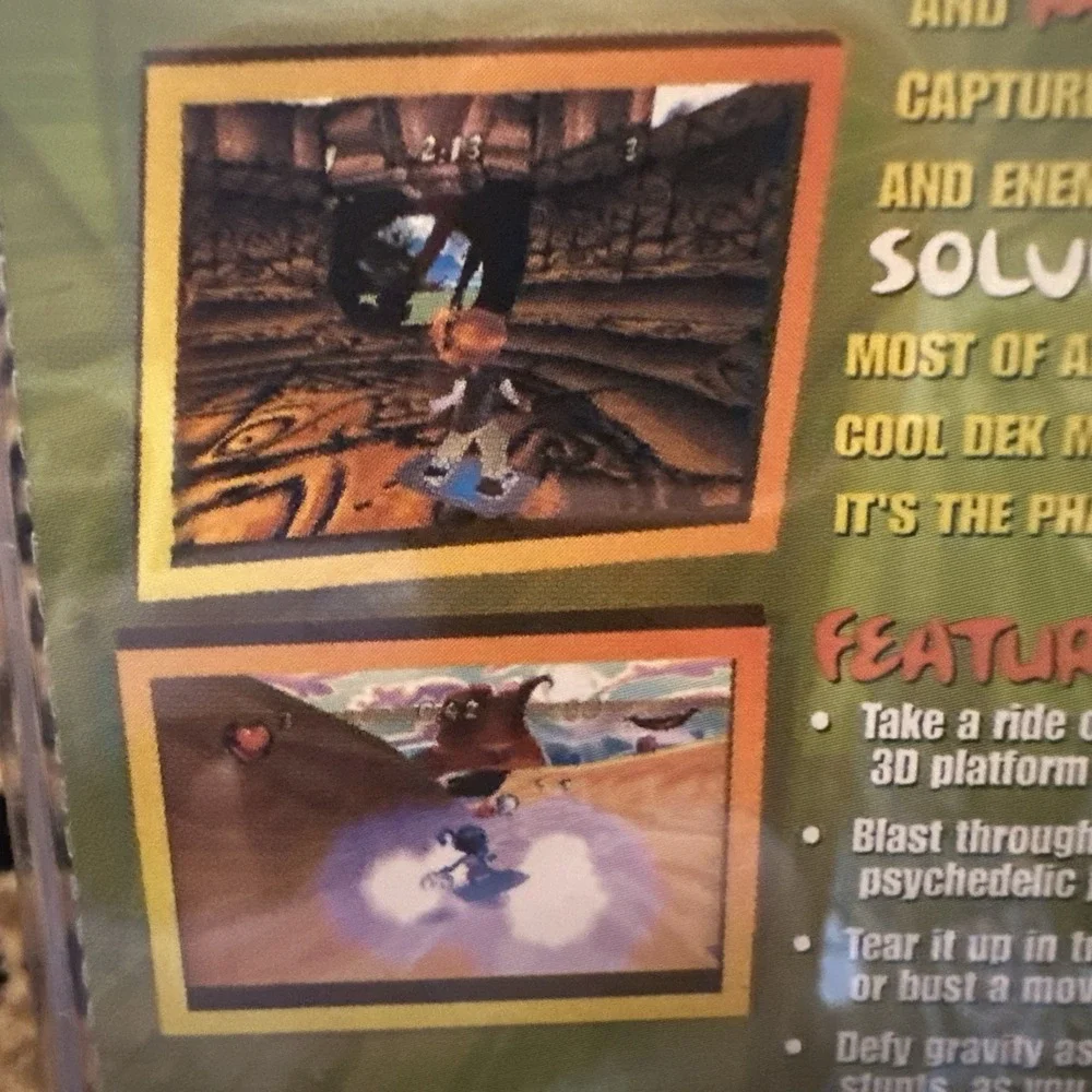 Psybadek Sony PlayStation 1 1998 Psygnosis PS1 Action Adventure SLUS-00730